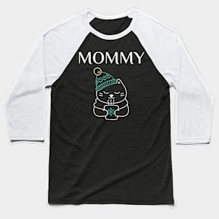 funny matching family pajama shirts, mommy Baseball T-Shirt
